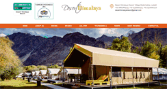 Desktop Screenshot of deserthimalayaresort.com